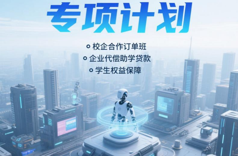 株洲科技职业学院推出“零学费”订单就业创业7年陪跑计划，为寒门学子点亮希望