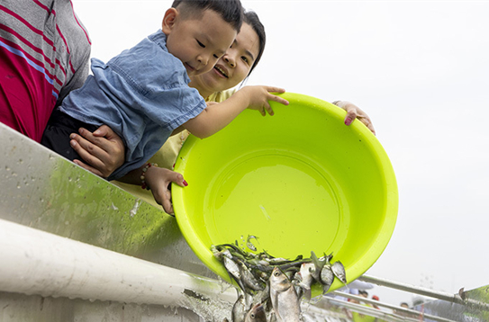 Hunan Launches Aquatic Organism Releasing Campaign for 11 Consecutive Years