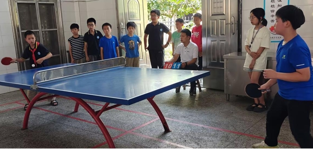 衡南县车江联合学校城关小学举办第三届“和美”杯乒乓球比赛