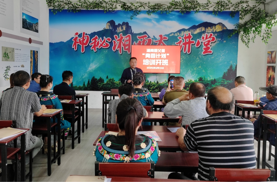 湖南苗父堂 “青苗计划” 开班 为千年苗医药注入青春基因