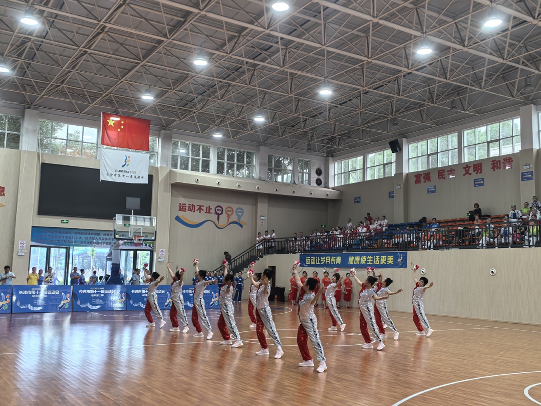 全市300余名老年朋友以球为媒 舞出银发健康风采