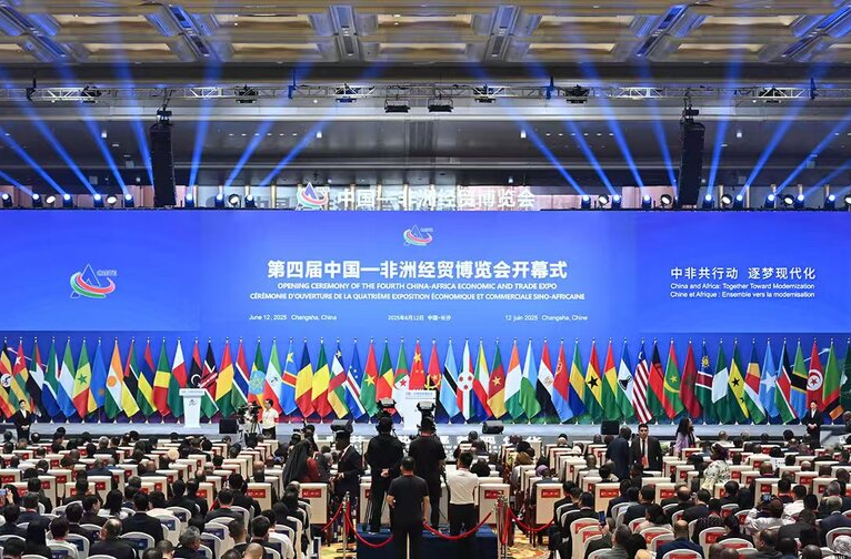 第四届中国-非洲经贸博览会在长沙举行