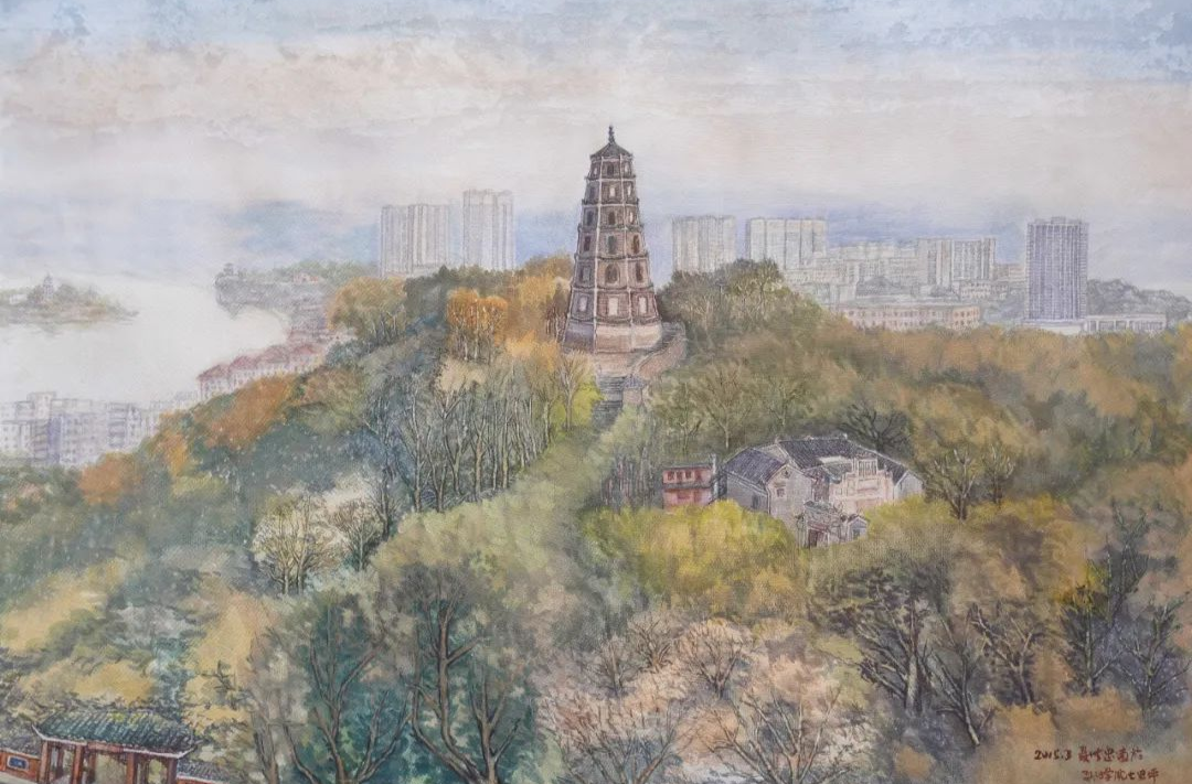 艺评｜ 雷小洲：墨彩绘就家乡魂——聂世忠画作中的邵阳印象