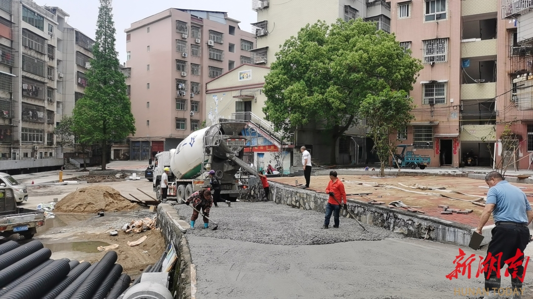 永兴县：老旧小区“焕新颜” 居民幸福“再升级”