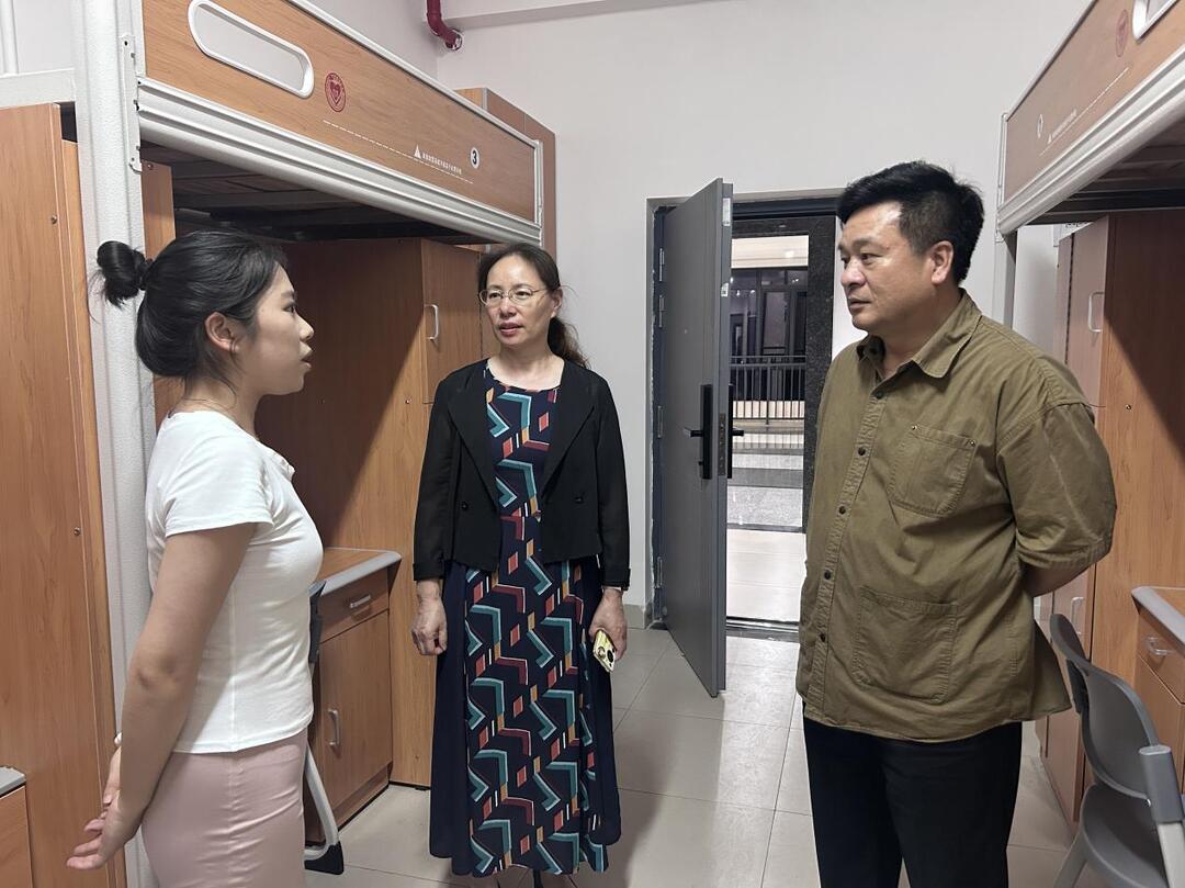长沙民政职院殡仪学院开展毕业生公寓安全检查
