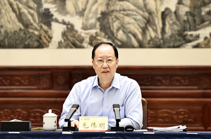 毛伟明听取“十五五”规划编制进展情况汇报