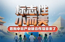 海报丨“标志性 小而美”！首批中非产业链合作项目来了