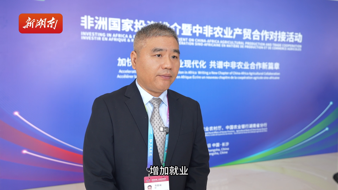 为中国企业去非洲投资搭建“放心平台”