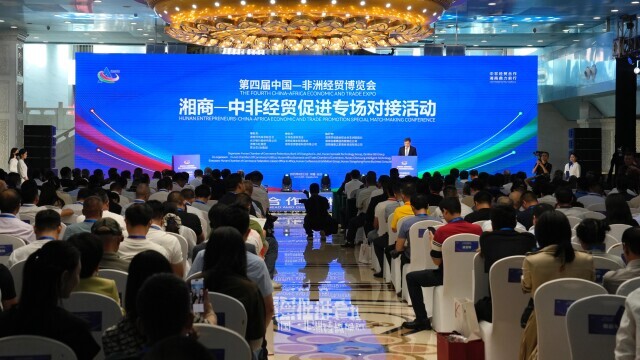 湘商—中非经贸促进专场对接活动举行