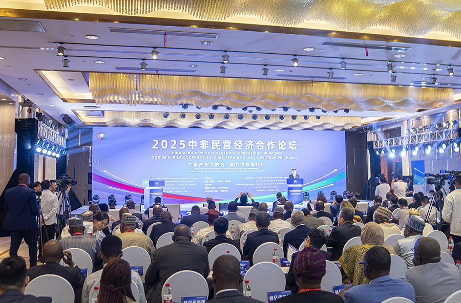 2025中非民营经济合作论坛在长沙举办