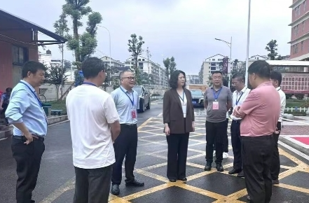 新化县领导到学考各考点巡考