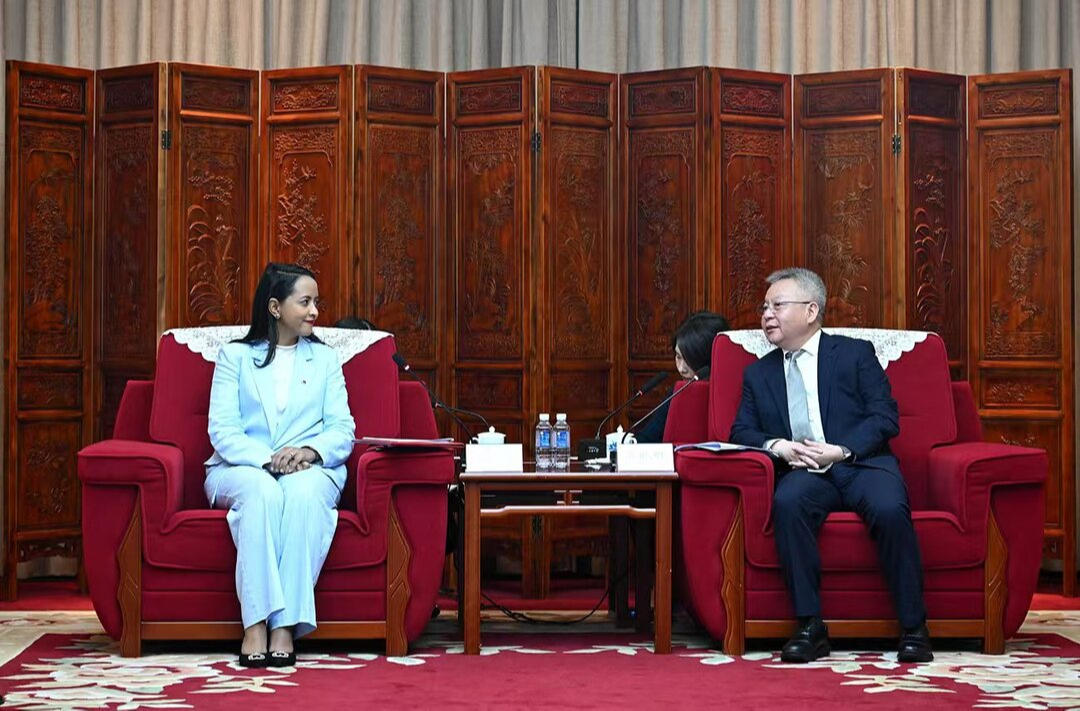 沈晓明会见马达加斯加外交部长拉萨塔一行