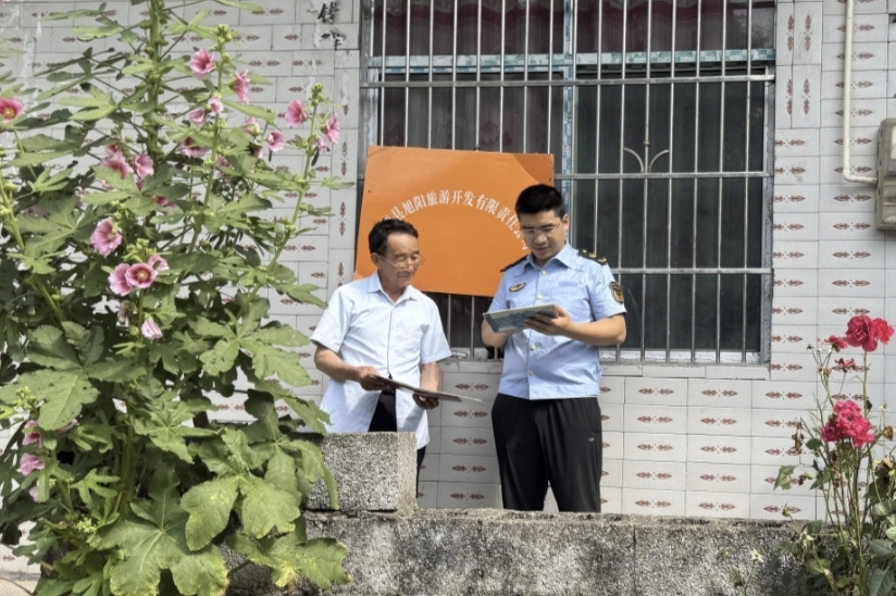 村民年报申报不会操作怎么办？保靖县市场监督管理局驻村工作队来助力