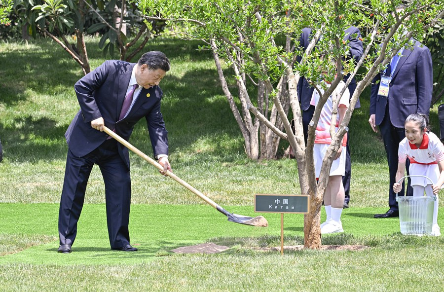 学习进行时｜乘风破浪、勇毅前行——习近平主席推动中国同中亚五国友好合作的故事