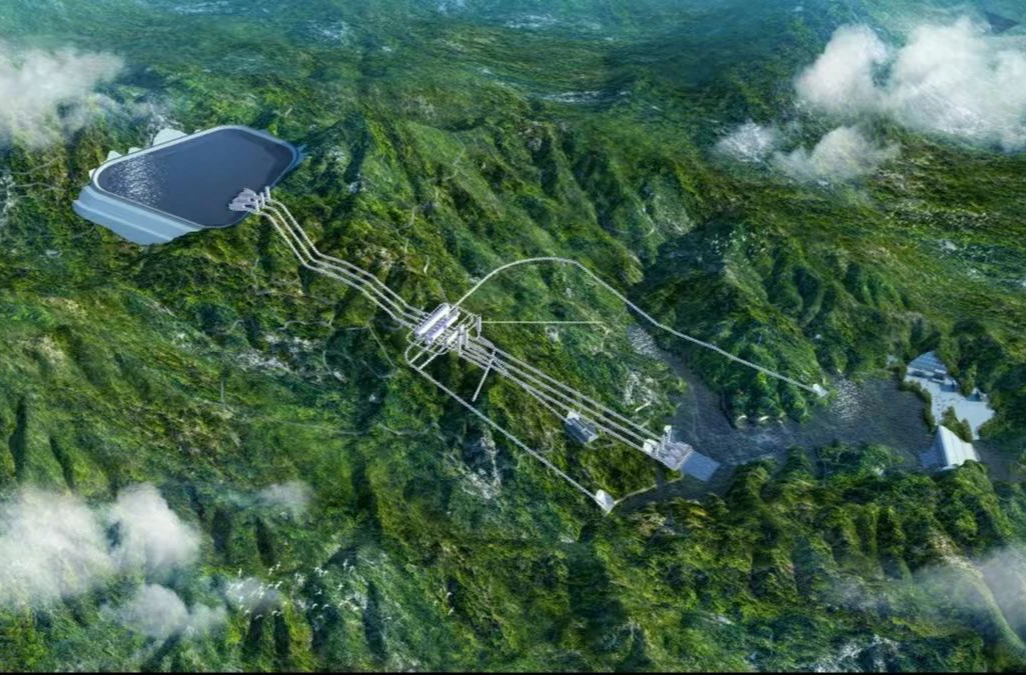 在广寒寨上吹响山乡蝶变的号角——攸县抽水蓄能发电站建设走笔