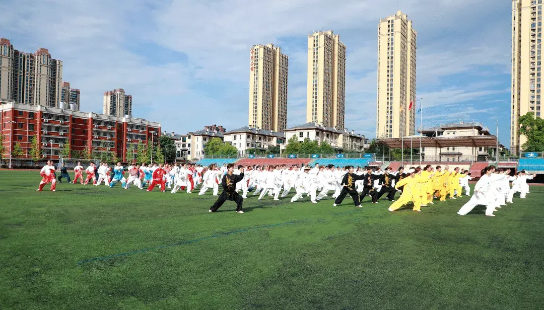 北塔区举办健身气功太极拳交流展演活动