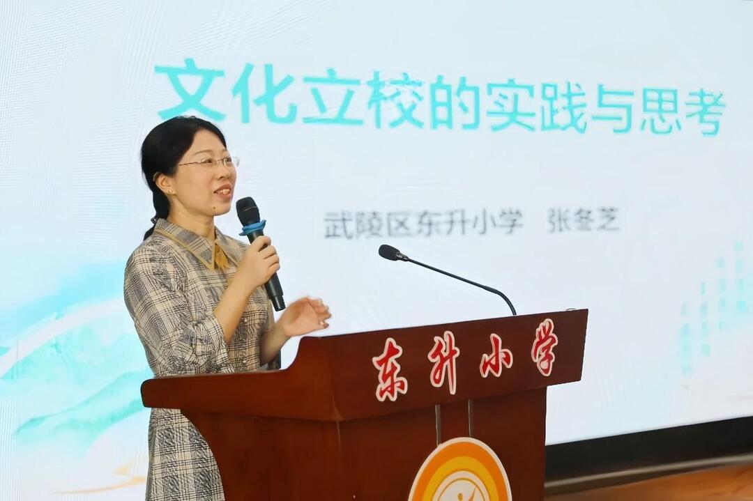 常德市武陵区东升小学：开展学校文化品牌建设跟岗实践研修活动