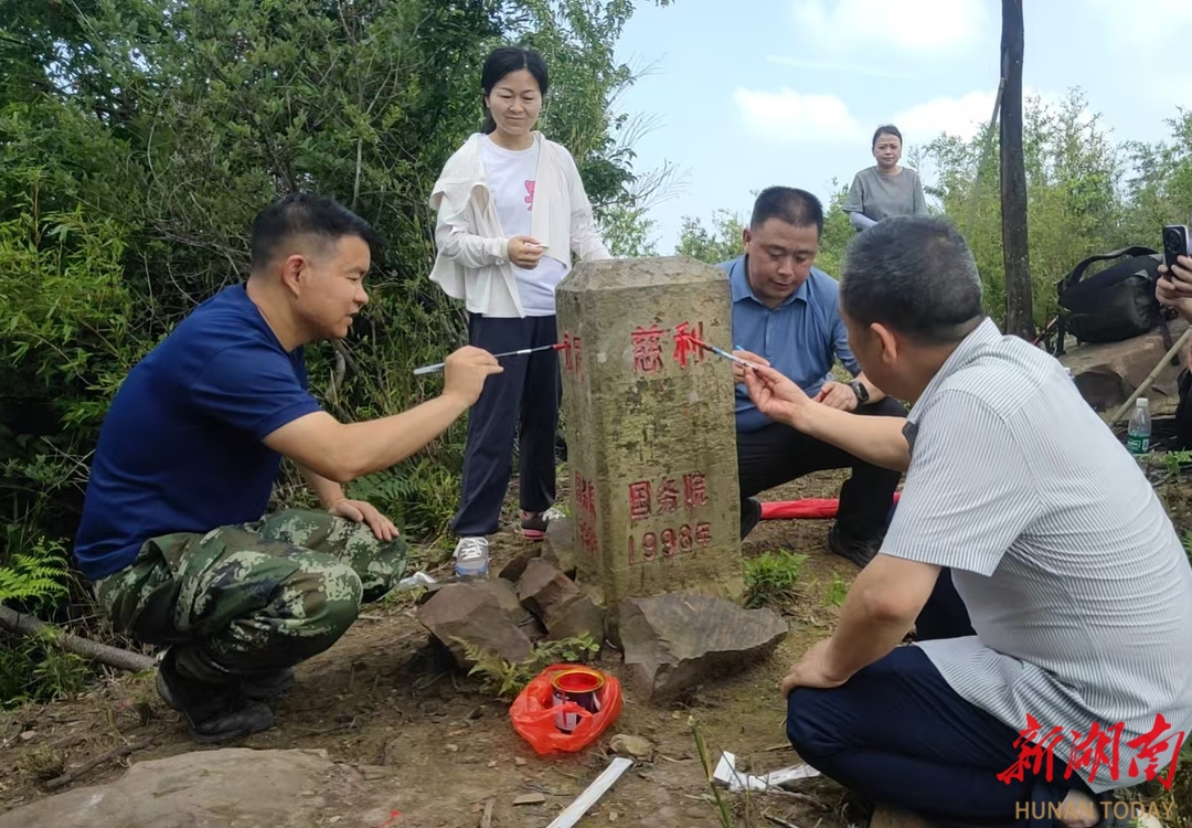 永定區(qū)開展邊界聯(lián)合檢查加強行政區(qū)域界線界樁管理