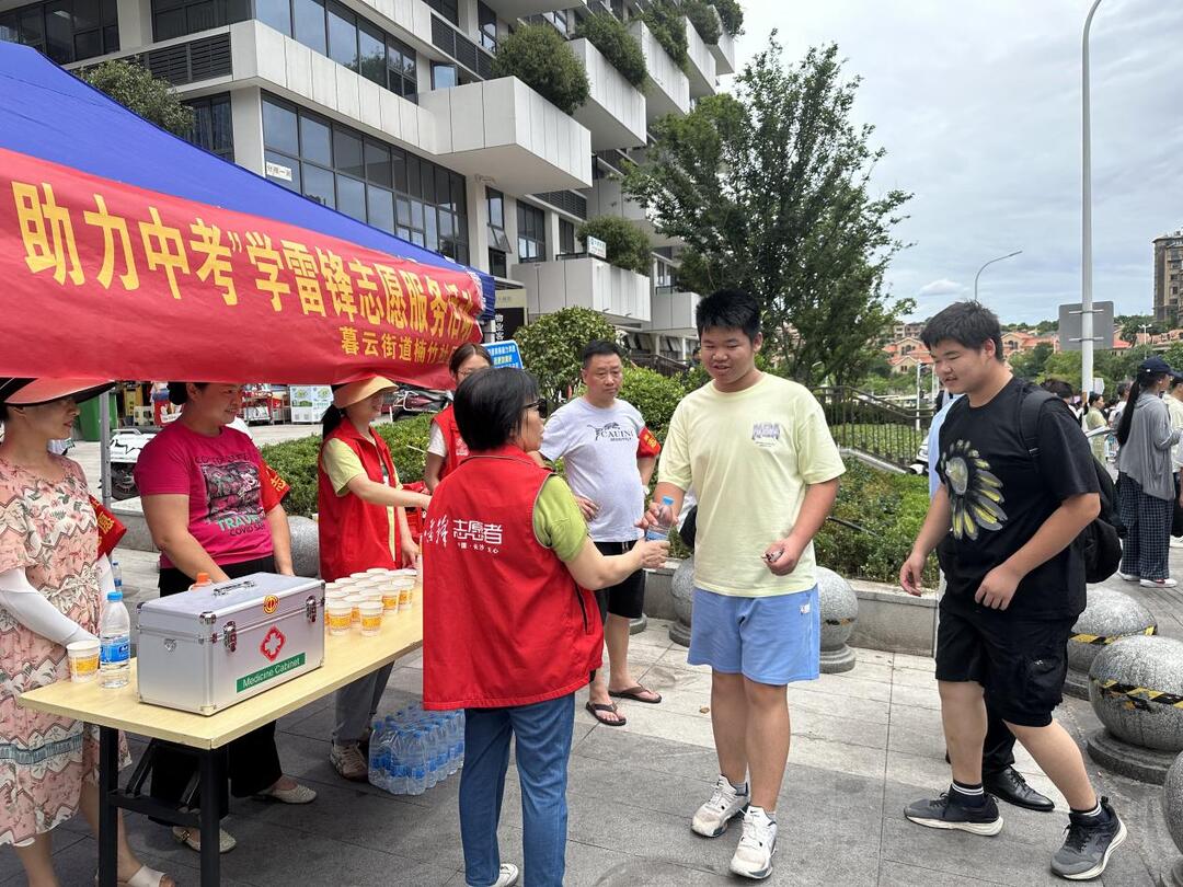 暮云街道“静音”+“暖心”双线护考，多元合力助力学子逐梦