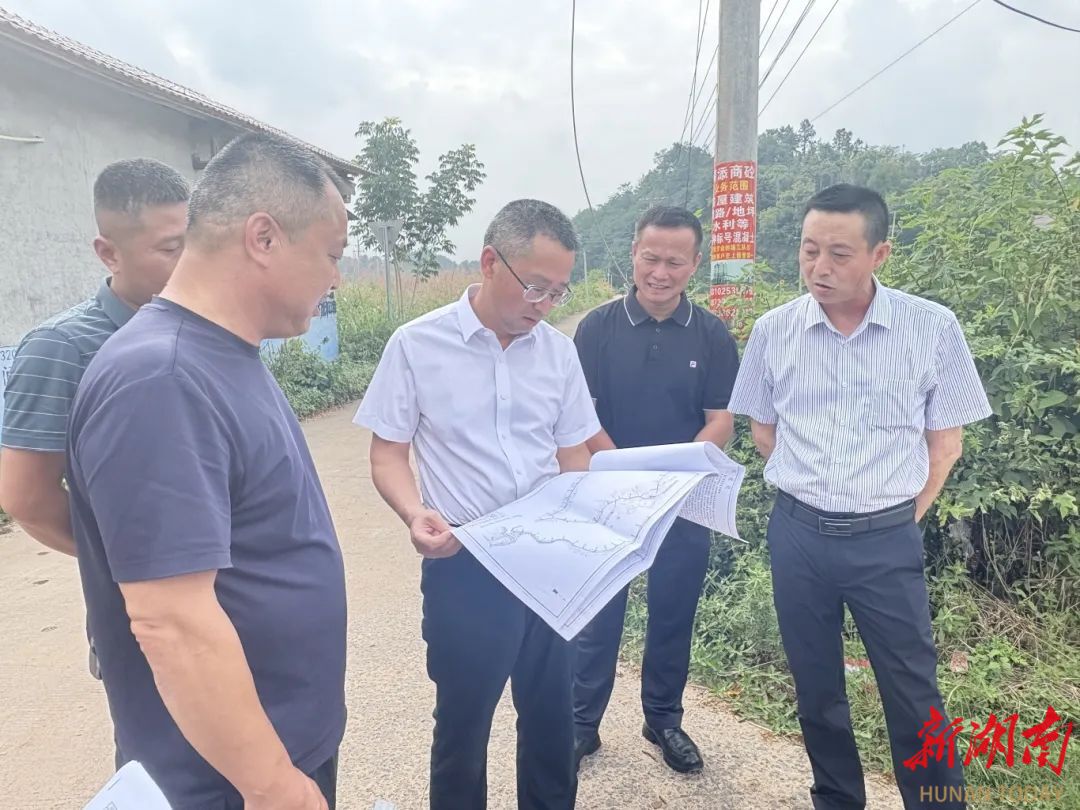 湘潭市水利局调研指导农村饮水保障突出问题专项整治工作