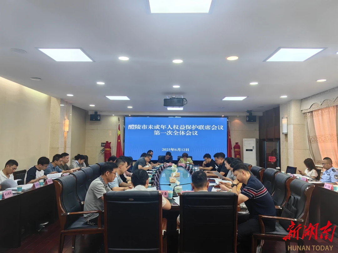 醴陵市召开未成年人权益保护联席会议