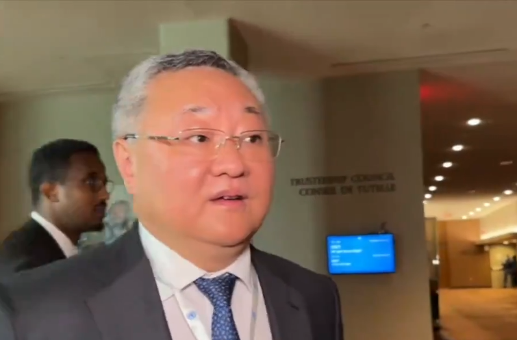中国常驻联合国代表：以伊冲突应实现立即停火