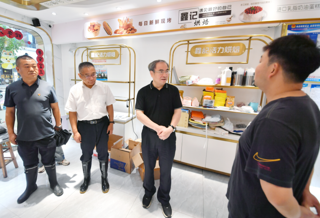 闻“汛”而动丨刘革安调研督导防汛抗灾和灾后重建工作