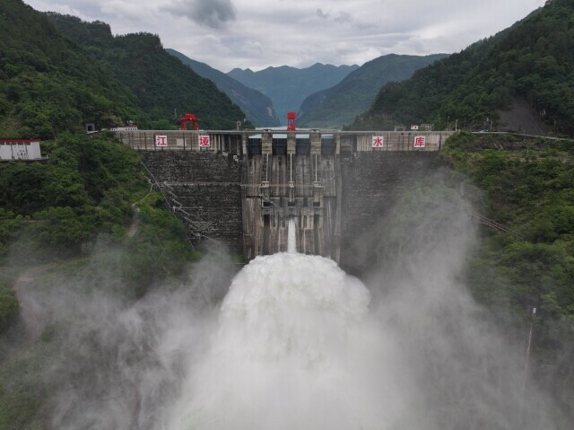 为澧水拦洪超9亿立方米—— 江垭、皂市两水库立大功