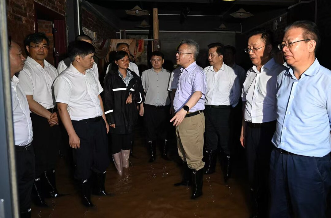 沈晓明赴怀化检查督导防汛工作