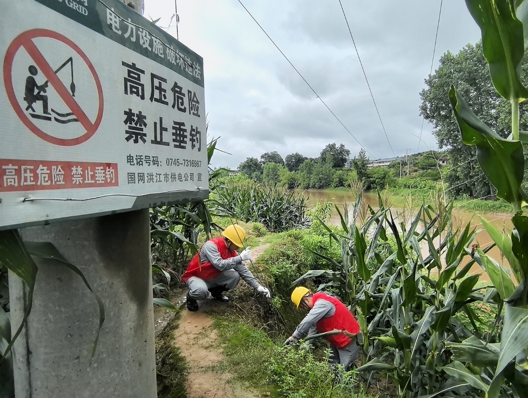 图片新闻 | 国网洪江市供电公司 防洪特巡保供电