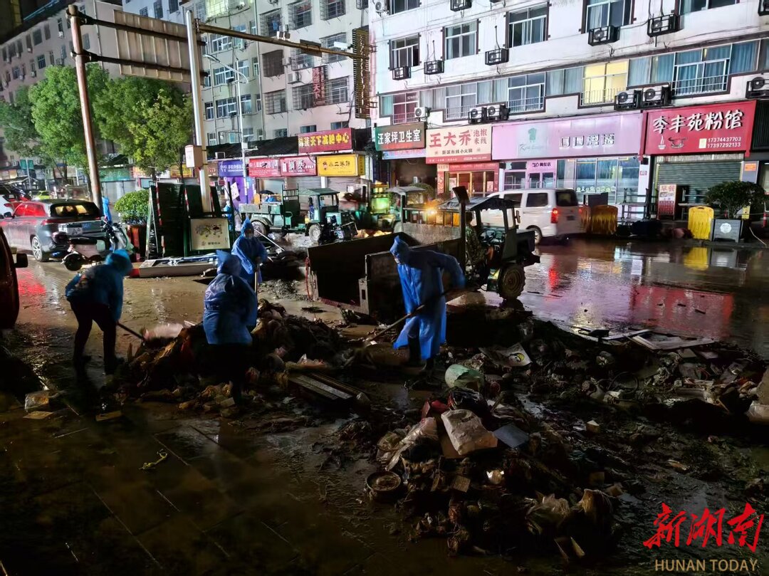 闻“汛”而动丨浊浪退去处，农耕铁军筑家园——桑植县农业农村局灾后清淤纪实