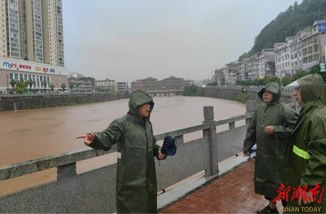 闻“汛”而动丨极值暴雨下的桑植坚守