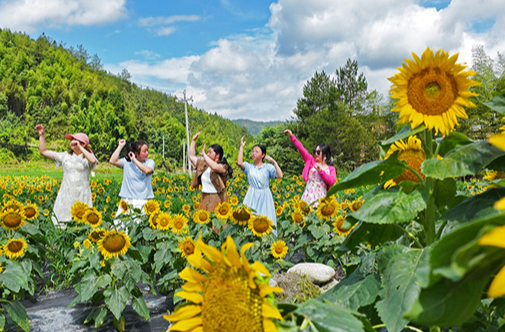 Rural Tourism Booms in Guidong County