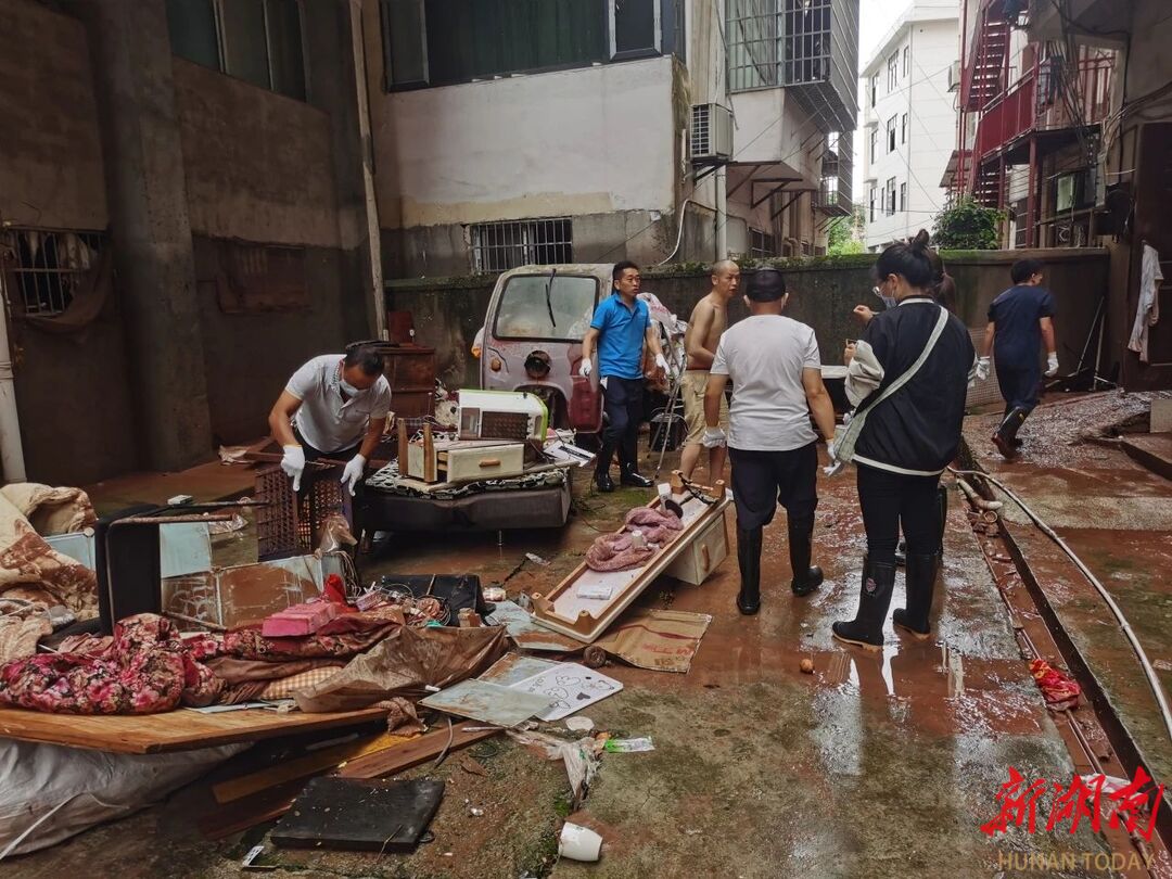 闻“汛”而动丨桑植县洪家关白族乡全力以“复”推进灾后重建