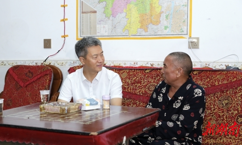 曾超群赴涟源市走访慰问调研：夯实党的基层基础 推进乡村全面振兴