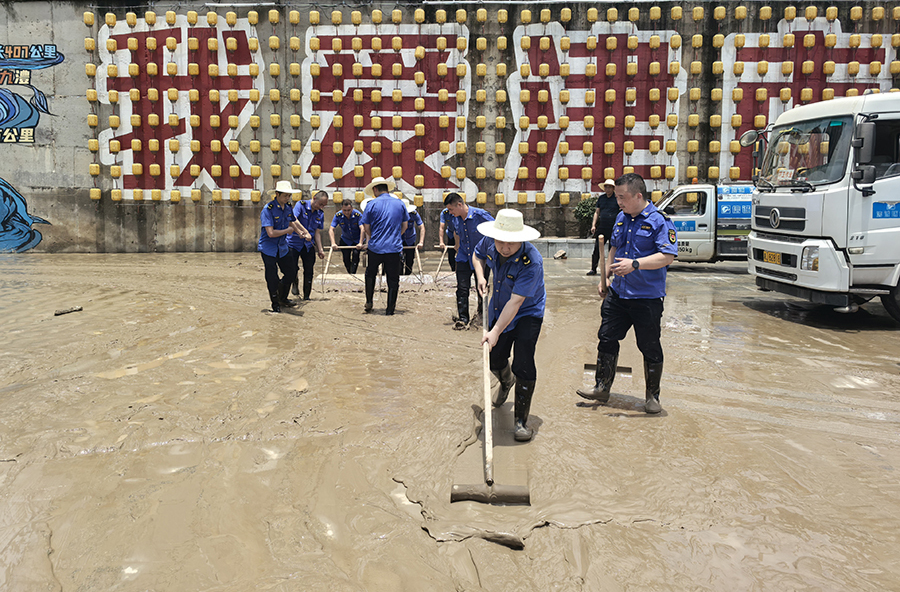 水退一寸  清淤一寸