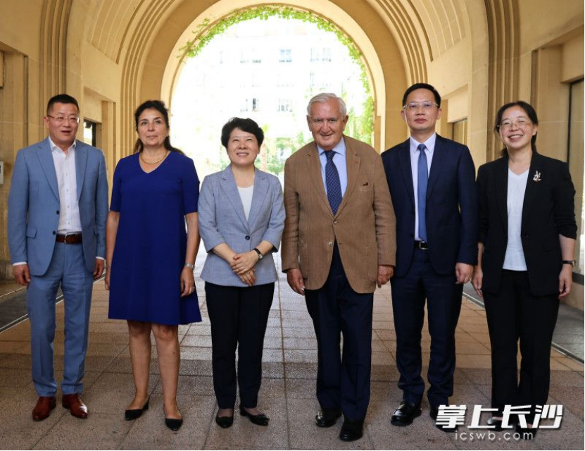 Changsha Delegation Visits France
