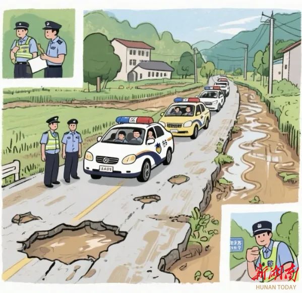洪水无情人有情 护航中考暖人心