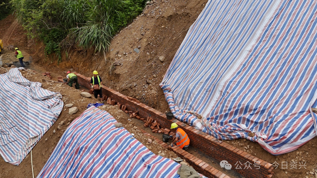 聚焦资兴灾后重建丨抢抓“窗口期” 加快道路除险加固