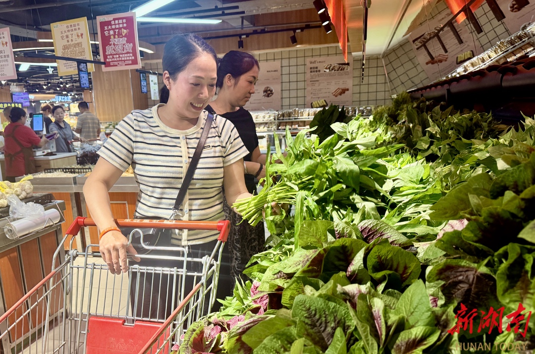 图集｜通道：汛期市民“菜篮子”有保障