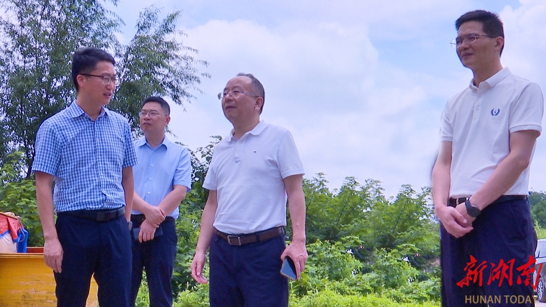 省發(fā)改委來(lái)澧檢查防汛工作