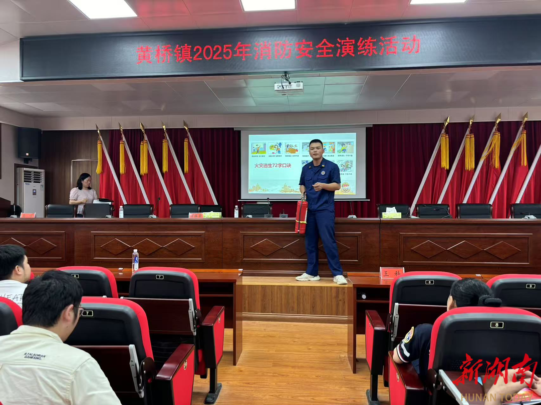 洞口县黄桥镇：三位一体联动模式筑牢安全“防火墙