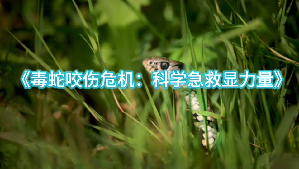 警惕“蛇出没”！这份夏日毒蛇防治指南请收好