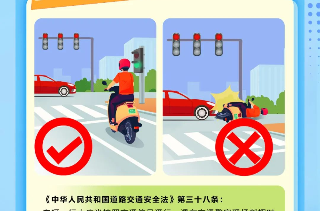  株洲公安交警提醒您 任性闯红灯受伤！全责！真的亏! 