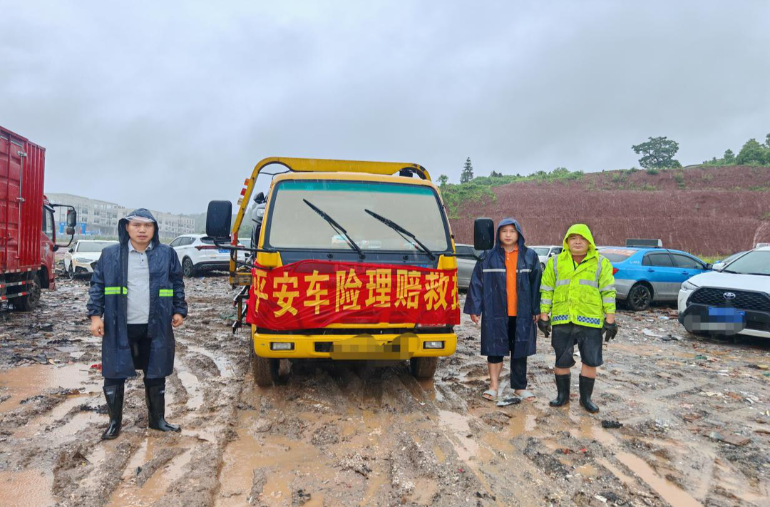 平安财险湘西中心支公司全力抗洪救灾 保障民生稳定