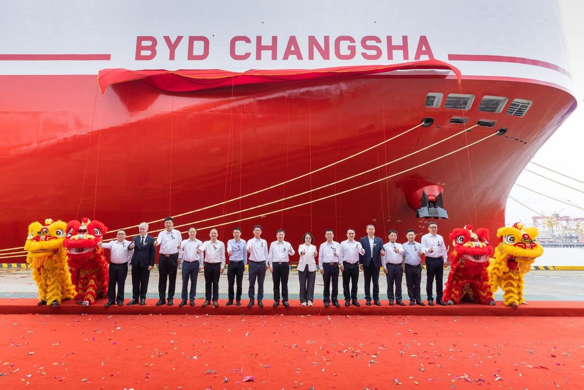 BYD Takes Delivery of 6th Vehicle Carrier to Support Export Growth