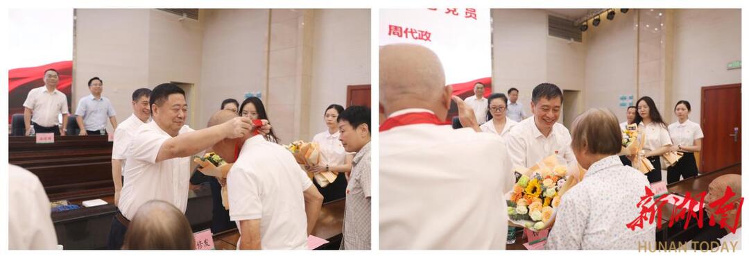 南华医院：颁发“光荣在党50年”纪念章 表彰先进凝聚奋进力量