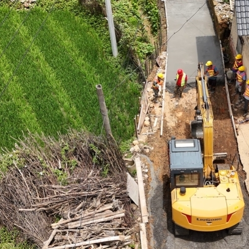 聚焦資興災后重建｜州門司鎮(zhèn)白筱村：涂家組公路 精細化管理