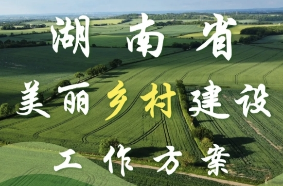 到2035年，湖南基本建成美丽乡村