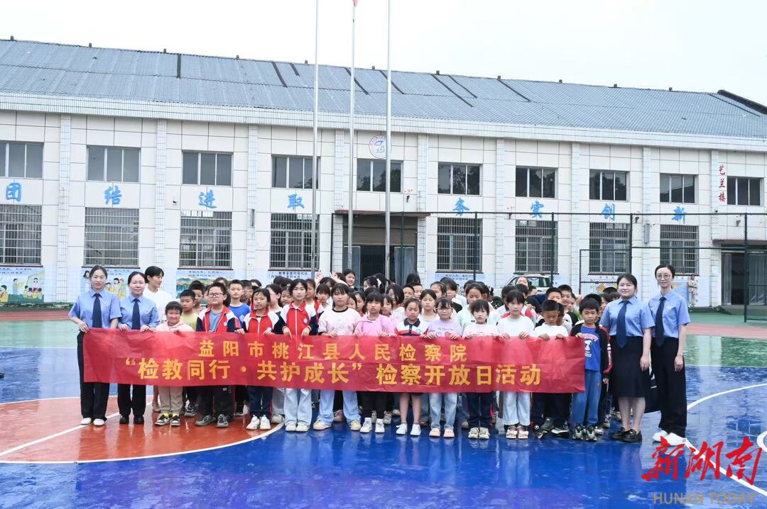 以法为盾护新苗 用情用爱伴成长——桃江县人民检察院未检工作侧记